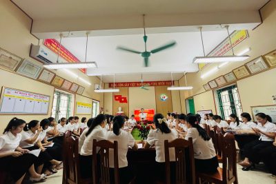 TRƯỜNG MẦM NON PHÚ ĐÀI TỔ CHỨC HỘI NGHỊ HỘI ĐỒNG, GẶP MẶT CÁN BỘ, GIÁO VIÊN, NHÂN VIÊN SAU SÁP NHẬP