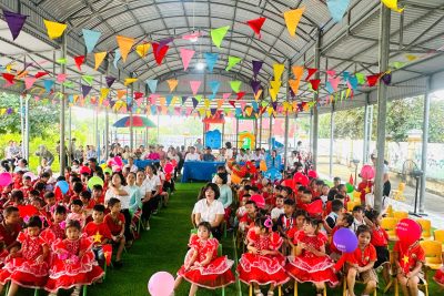 TRƯỜNG MẦM NON PHÚ ĐÀI TỔ CHỨC THÀNH CÔNG “NGÀY HỘI ĐẾN TRƯỜNG CỦA BÉ” NĂM HỌC 2026 – 2027
