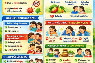 PHÒNG CHỐNG DỊCH BỆCH DO VIRUS NIPAH